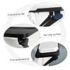 COHEALI Tv Screen Top Storage Shelf with Non-slip Surface and Perforated Design for Flat-screen Tvs and Computer Monitors Black Desktop Organizer for Media Devices and Office Use view 3
