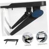 COHEALI Tv Screen Top Storage Shelf with Non-slip Surface and Perforated Design for Flat-screen Tvs and Computer Monitors Black Desktop Organizer for Media Devices and Office Use view 4