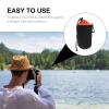 COHEALI Portable DSLR Camera Lens Storage Bag Black Thick Neoprene Pouch Lightweight Protective Case for Outdoor Travel Women Men view 3