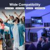 Bobtot Home Theater Wireless Rear Satellite Speakers view 4