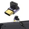 Decours USB C Male to Female Adapter 90 Degree PD 100W 40Gbps 8K Type C Male to Female Adapter view 2