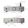 AIYIMA DAC A7 Mini Desktop Bluetooth DAC, USB C Digital to Analog Audio Converter for Home Stereo Amplifier,3.5mm | 6.35mm Dual Headphone Jacks, Optical/Coaxial Input, RCA Output view 2