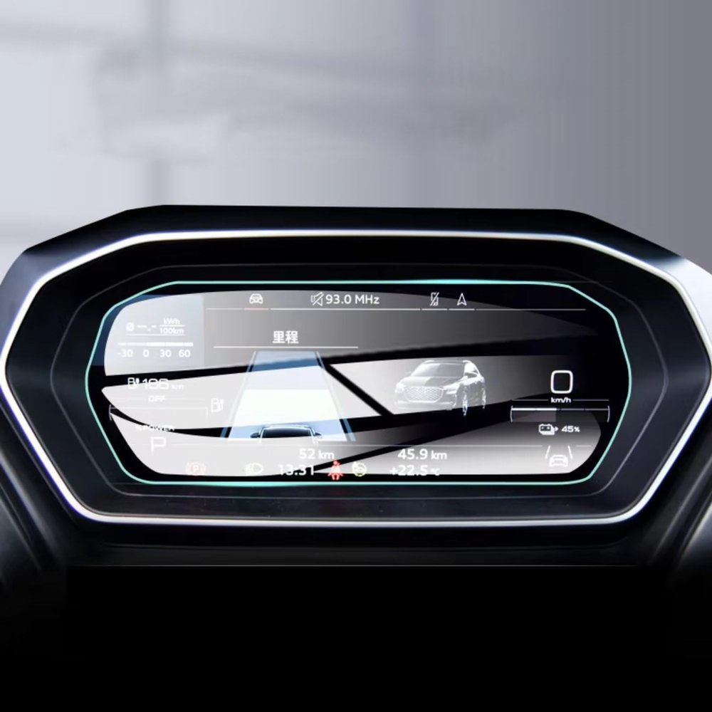 AMXHYVS for Q4 for E-tron 2022 Car Infotainment GPS Navigation Tempered Glass Screen Protector Film Auto Interior GPS Protective Film
