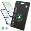2026 New Dual Platform Wallet Tracker (Both iOS and Android) IP68 Bluetooth Smart Finder Card GPS Tracker for Bags Passport Works with Apple Find My (Apple MFi Certified) & Google Find My Device view 1