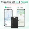 2026 New Dual Platform Wallet Tracker (Both iOS and Android) IP68 Bluetooth Smart Finder Card GPS Tracker for Bags Passport Works with Apple Find My (Apple MFi Certified) & Google Find My Device view 2