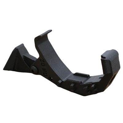 1PCS FPV Drone Goggles Tactical Helmet Mount Adapter Angle Adjustable ABS Carbon Fiber Bracket Compatible with Goggles 2 Parts
