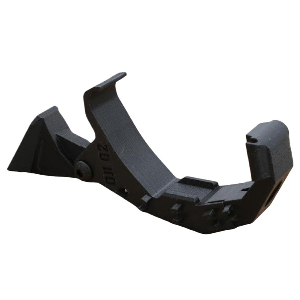 1PCS FPV Drone Goggles Tactical Helmet Mount Adapter Angle Adjustable ABS Carbon Fiber Bracket Compatible with Goggles 2 Parts