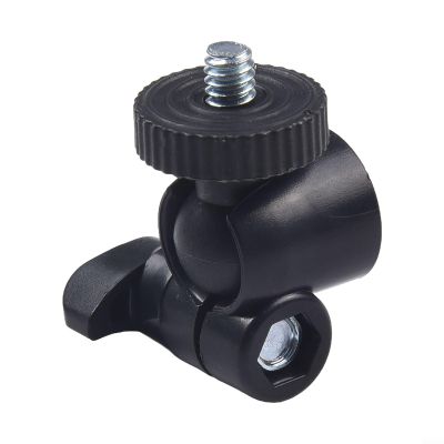 Ball Head Mount with 360 Rotation and 90 Tilt for DSLR Cameras, Projectors, and Devices with 1/4" Thread(A)