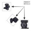 Ball Head Mount with 360 Rotation and 90 Tilt for DSLR Cameras, Projectors, and Devices with 1/4" Thread(A) view 4