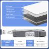 20pack tze-231 12mm 0.47 Black Ink on White Tape,Compatible for Brother P Touch Label Maker Tape,for PT-D210 D220 H110 D410 P710BT H111 1070 1880,0.47" x 26.2' view 2