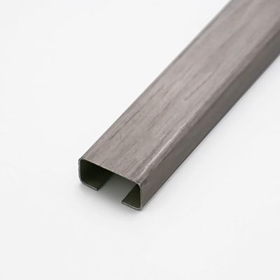 Decorative Cable Hider,Metal Cable Cover,Stainless Steel Lamp Cable Cover,Floor Cable Concealer,Cable Management,Self Glues Antique Wire Hider,Cable Management Channel for Wall(#5,0.6x0.4in)