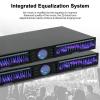 22-Band Audio Equalizer,Stereo Graphic Eq,W/10 Preset Effects & Noise Reduction,For Hifi Home Tuning view 3