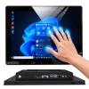 15 inch Embedded-Industrial-Panel-PC, Win11 Pro 10 Point Capacitive Industrial-Touch-Screen-Panel-Computer PC, Core I5-1235U / 8GB-DDR4 RAM 512GB SSD, IPS, 2xUSB3.0, 2xUSB2.0, HDMI, VGA, LAN, 2xRS232 view 1