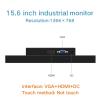 RZBIRGJG 1pc 15.6 Inch Monitor for Tablet Display Desktop Screen VGA DVI HDMI-Interface 1366 * 768 Not Touch Screen(HDMI VGA) view 3