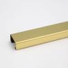 Decorative Cable Hider,Metal Cable Cover,Stainless Steel Lamp Cable Cover,Floor Cable Concealer,Cable Management,Self Glues Antique Wire Hider,Cable Management Channel for Wall(Gold B,2.4x1.2in) view 1