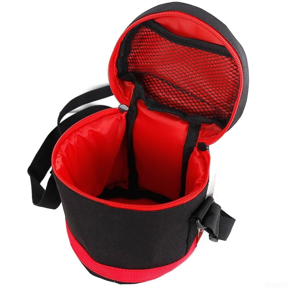 Oxford Cloth Telescope Accessory Bag with Shoulder Straps, Portable Storage for Heavy Hammer, Camera, Eyepiece, and Lens Gear