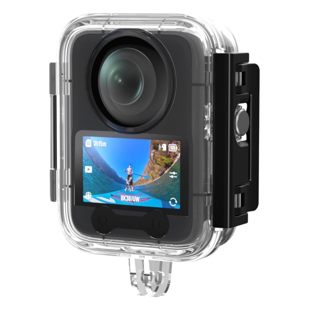 45 Meters Waterproof Case for DJI Osmo 360, Underwater Deep Diving Housing Shell Cage, Camera Protective Shell Accessory