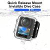 45 Meters Waterproof Case for DJI Osmo 360, Underwater Deep Diving Housing Shell Cage, Camera Protective Shell Accessory view 2