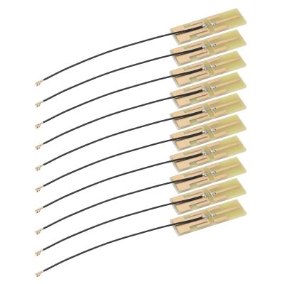 Internal WiFi Antenna Dual Band High Gain 8dbi Signal Stabilization Wireless Antenna for Smart Home Devices 10Pcs PCB Hard Board IPEX Interface