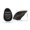 Ouyniei Black Motorcycle Audio Player/Speaker, Compatible with Motorcycles and Scooters Parts Replacement view 2