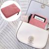 SHINEOFI Multi-Function E-Reader Case Protector Compatible with Kindle Paperwhite Canvas Cover with Pocket for Earphone and Phone Storage Ultra Soft Flexible E-Book Sleeve in Pink view 2