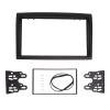 2 Din Car Stereo Fascia Panel Frame, Black, Dashboard Mounting Trim Kit for Citroen Jumper 2006 + - Precision Fit, Durable ABS Plastic, Easy Installation view 1
