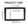 2 Din Car Stereo Fascia Panel Frame, Black, Dashboard Mounting Trim Kit for Citroen Jumper 2006 + - Precision Fit, Durable ABS Plastic, Easy Installation view 2