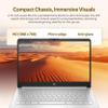 HP Stream 14" Laptop with AI Copilot, Flagship for Students & Business, 13th Gen Intel 4-Core, 4GB RAM, 1.12TB Storage (128GB UFS + 1TB Docking Station), Office 365 1-Year, Win 11 S, Natural Silver view 4