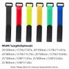 6 Pack Adjustable Nylon Hook and Loop Fastener Straps for Cords Umbrellas Storage Tools (20x500mm) view 2