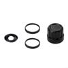 For Insta360 X5 Replacement Lens Set, HD Optical Glass, Black, Red, Silver, Blue(red) view 1