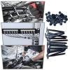 2026 upgraded heavy-duty self-locking nylon cable ties with uv protection for car repair, home, and cable management (150) view 3
