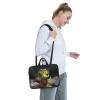 WZYWHJ 15.6 inch Little Dinosaur Picture Laptop Bag - with Soft Interior, Multiple Pockets - Ideal for Men, Travel and Business view 3