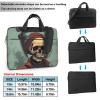 WZYWHJ 13 inch Handsome skull Picture Laptop Bag - with Soft Interior, Multiple Pockets - Ideal for Men, Travel and Business view 3