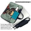 WZYWHJ 13 inch Handsome skull Picture Laptop Bag - with Soft Interior, Multiple Pockets - Ideal for Men, Travel and Business view 4