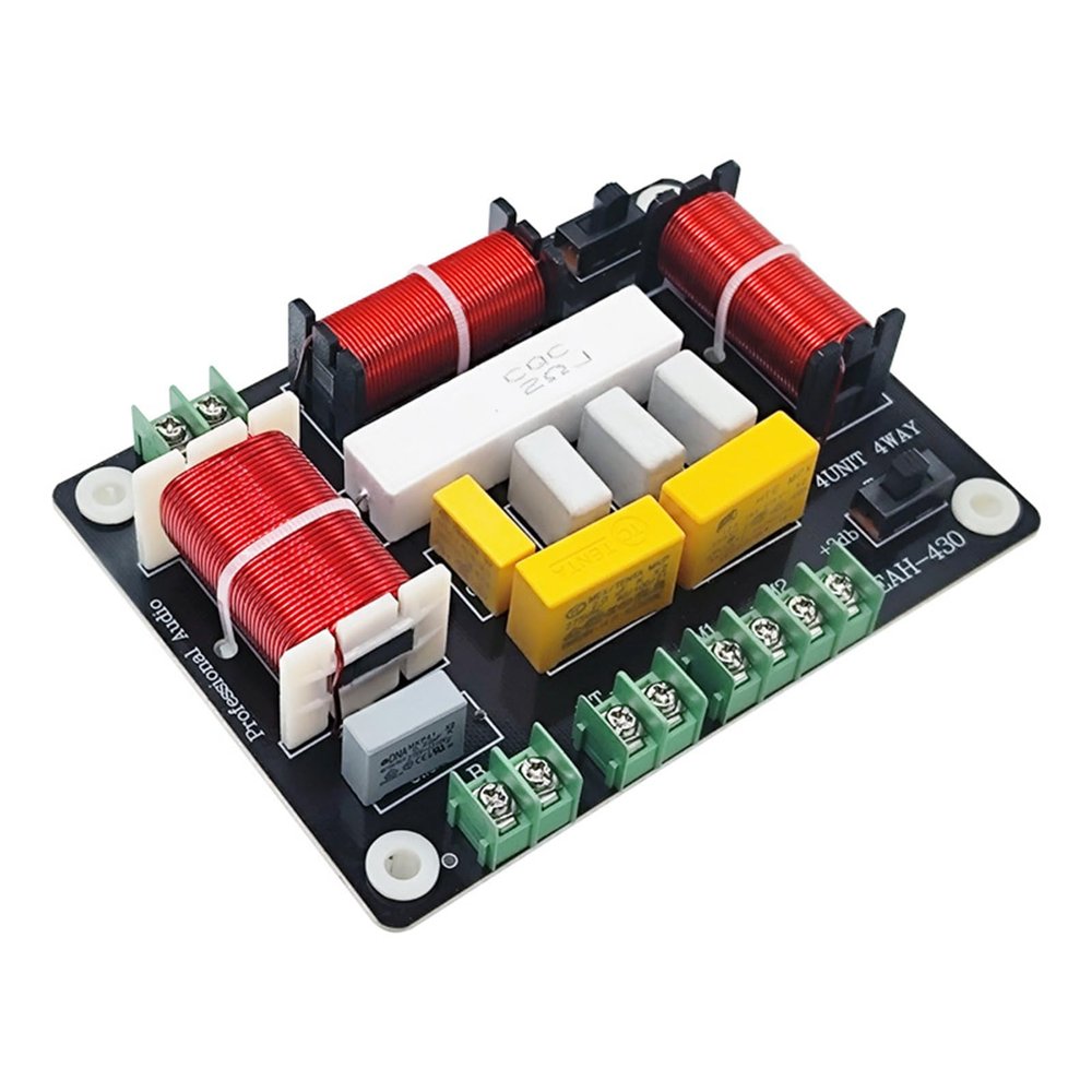 RSHuiOUXX 4 Way Speakers Voice with Adjustable/Piercing Control and Never Solder Prompt Blocks for Strengthened Voice Clearness