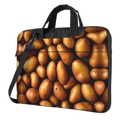 WZYWHJ 13 inch Potato pattern Picture Laptop Bag - with Soft Interior, Multiple Pockets - Ideal for Men, Travel and Business