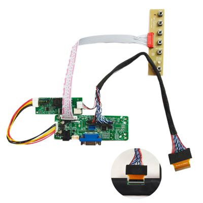 FanyiTek VGA LVDs Driver Board for 10.1inch 1920x1200 45 pins EV101WUM-N20 QV101WUB-N80 LCD Screen