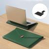 15/15.4/15.6 Laptop Sleeve Case with Stand PU Leather Laptops Protective Cover for Notebook Computers Laptop Case view 2