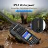 Retevis Ailunce HA2 Ham Radio with Mic, Bluetooth APP Control, APRS/GPS, Fast Charging, USB-C, Dual Band Mobile Ham Radio, IP67 Waterproof, NOAA, Aviation Reception, SOS, Long Range Two Way Radios view 3