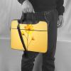 WZYWHJ 15.6 inch Small yellow flower Picture Laptop Bag - with Soft Interior, Multiple Pockets - Ideal for Men, Travel and Business view 2