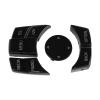 Psytfei 6PCS Car Multimedia Control Button Knob Cover Exquisite Comfortable Touch Fit for 1 3 5 6 Series E Chassis Matte Black Center Control Buttons (Black) view 4
