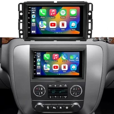 7 Inch HD Touchscreen Car Stereo for Chevrolet Impala 2014-2020 with CarPlay & Android Auto with Mirror Link/Voice Control Bluetooth/GPS/FM Backup Camera 2+32G