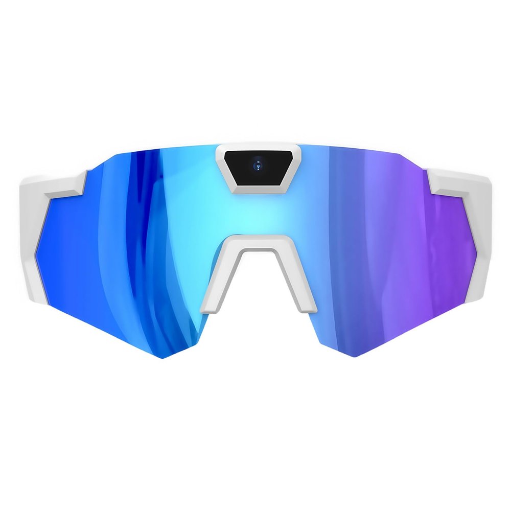DianSCJ Baseball Glasses with Camera Youth, 4k HD Pov Sports Glasses with Camera, Smart Recording Camera Glasse (#D)