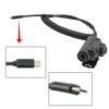 U94 V2 PTT Adapter for Tepy-C Plug Tactical Headset Accessory Compatible with iPhone 17 16 15/ Samsung Galaxy S8 S9 S10 S20 Plus Plug Phones (C0034BK-CIT) view 2