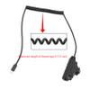 U94 V2 PTT Adapter for Tepy-C Plug Tactical Headset Accessory Compatible with iPhone 17 16 15/ Samsung Galaxy S8 S9 S10 S20 Plus Plug Phones (C0034BK-CIT) view 3