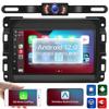 7 Inch Double Din Car Stereo for Dodge RAM 1500/2500/3500 2019-2023 with Wireless Carplay & Android Auto Support Bluetooth FM/Mirror Link/GPS Backup Camera 2+32G view 2