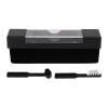 Record Brush Kit, Anti Static Tool, Phonograph Turntable Player Parts, Record Cleaning Brush with 2 Brushes for Dust and Dirt Removal, Plastic Material for view 1