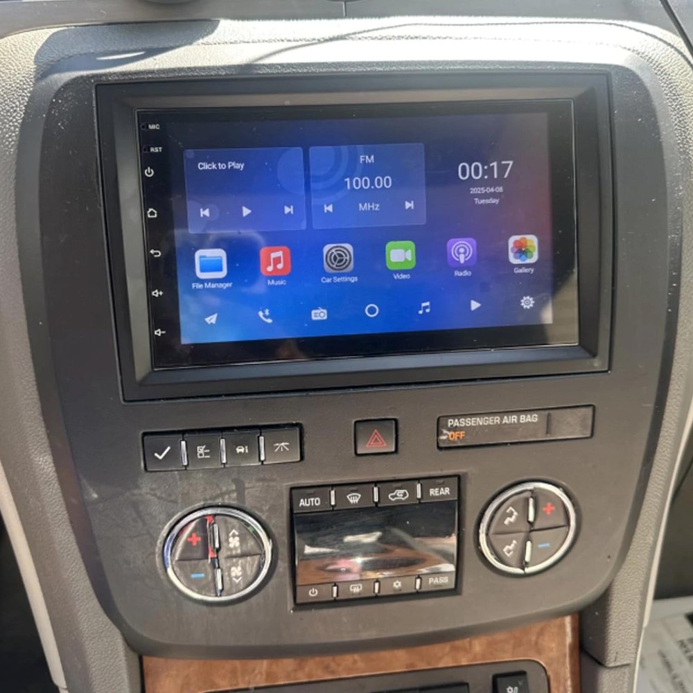 7 Inch HD Touchscreen Car Stereo for GMC Terrain 2010-2017 with CarPlay & Android Auto with Mirror Link/Voice Control Bluetooth/GPS/FM Backup Camera 2+32G