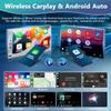 10 Inch IPS Touchscreen Car Stereo for Chrysler Town & Country 2008-2012 with Wireless Carplay Android Auto Support GPS Navigation Bluetooth FM Backup Camera 2+64G view 2