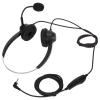 DouWen MO H360D - 2.5MV Telephone Headset, Binaural Noise Cancelling Call Center Earphone with Mic Mute, 2.5mm Wired Office Headset for Business Customer Service, Soft Ear Cushions and Adjus view 4